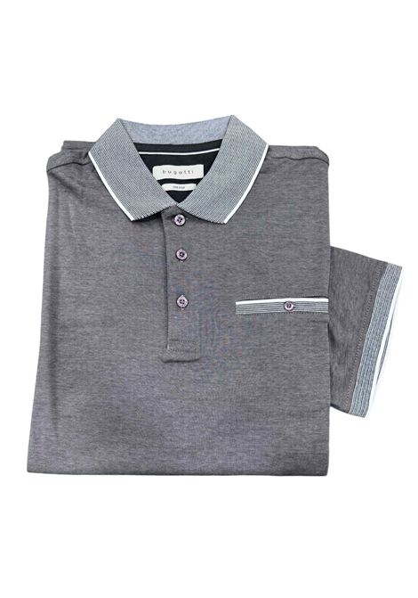 Polo con rifiniture a contrasto BUGATTI | Polo | 8151 15091240